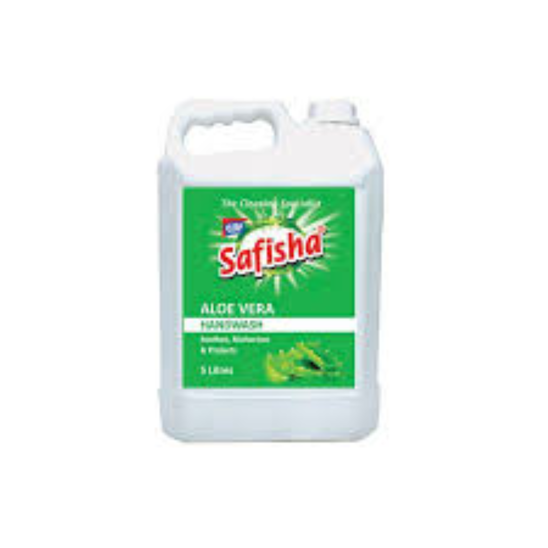 SAFISHA HAND WASH ALOE VERA 5LT
